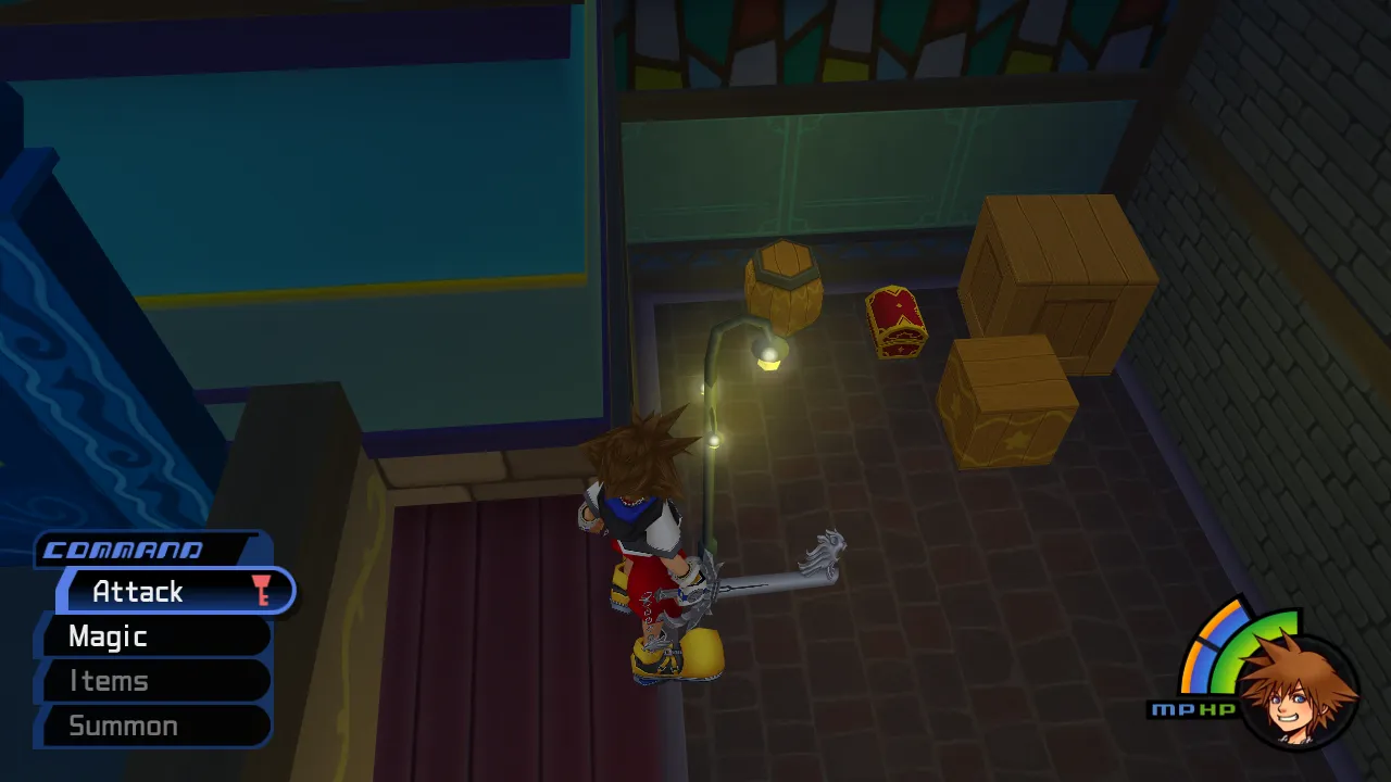 Traverse Town Alleyway Corner Chest